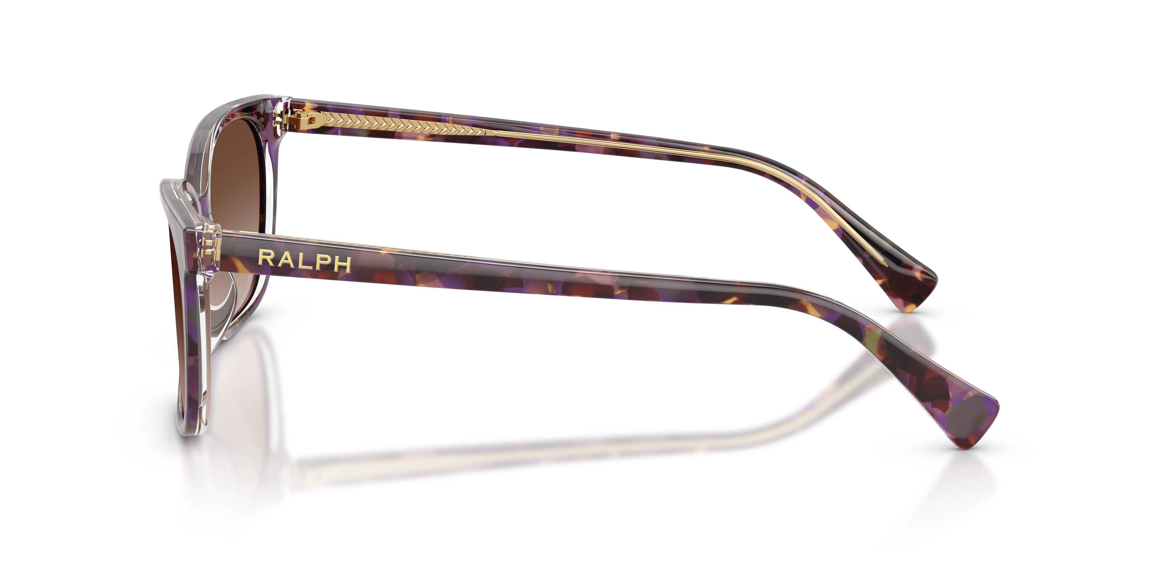 RALPH-5348U/S 630313 VIOLET HAVANA ON TRASPARENT(GRADIENT BROWN 56*16, , hi-res image number 2