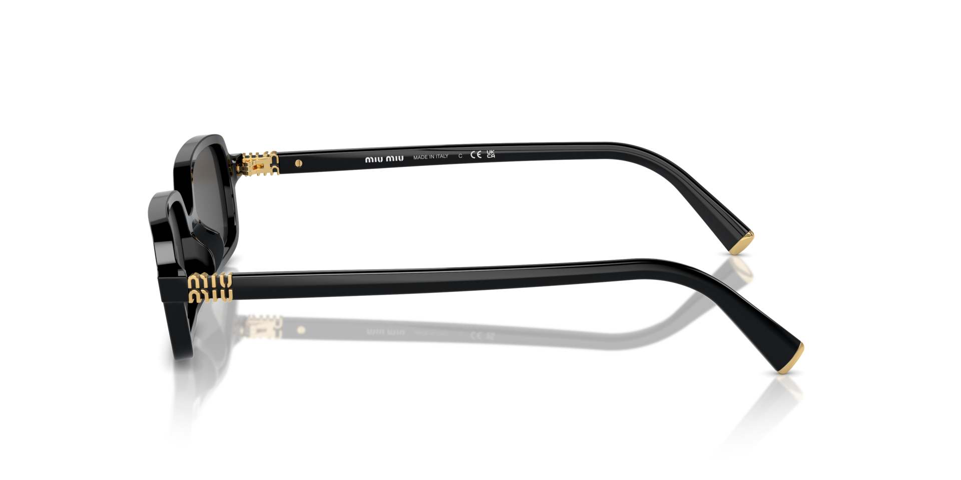 MIUMIU-11ZS/S 16K5S0 BLACK (GREY 51*16, Negre, hi-res image number 4