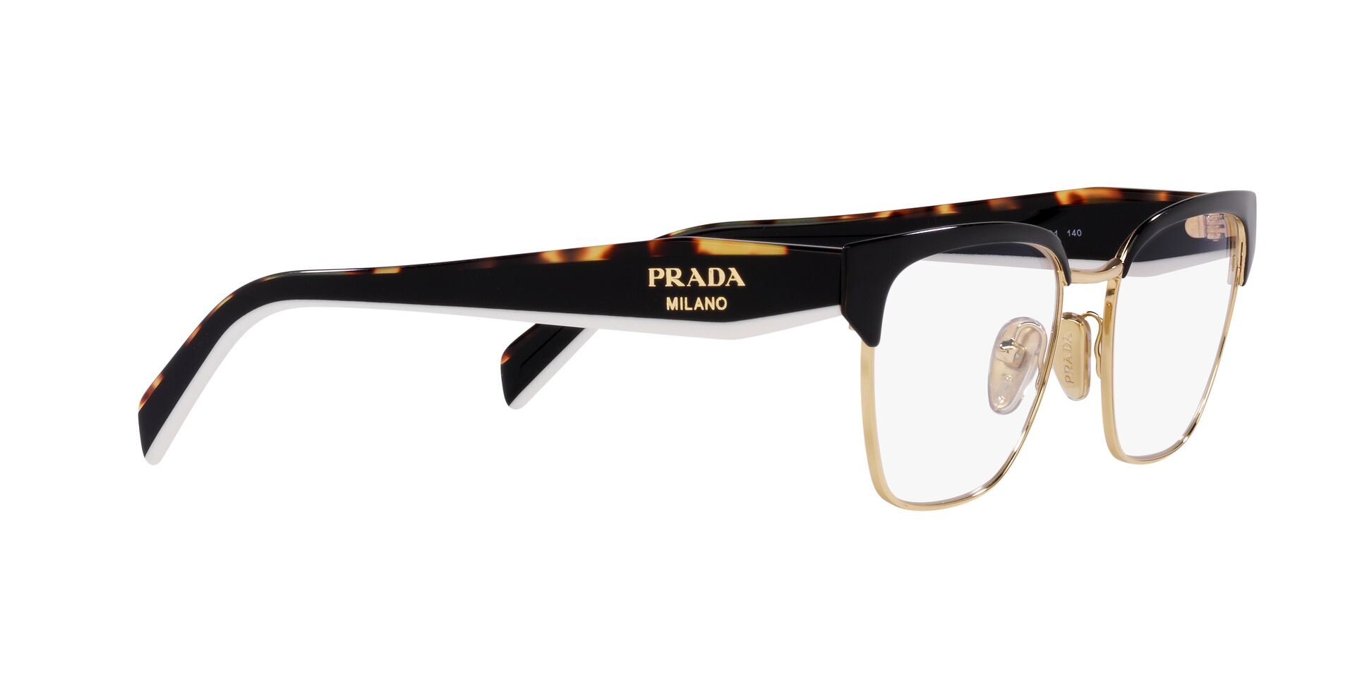 PRADA-65YV/G AAV1O1 BLACK/PALE GOLD 53*18, Negre, hi-res image number 3 PRADA-65YV/G AAV1O1 BLACK/PALE GOLD 53*18, Negre, hi-res image number 3