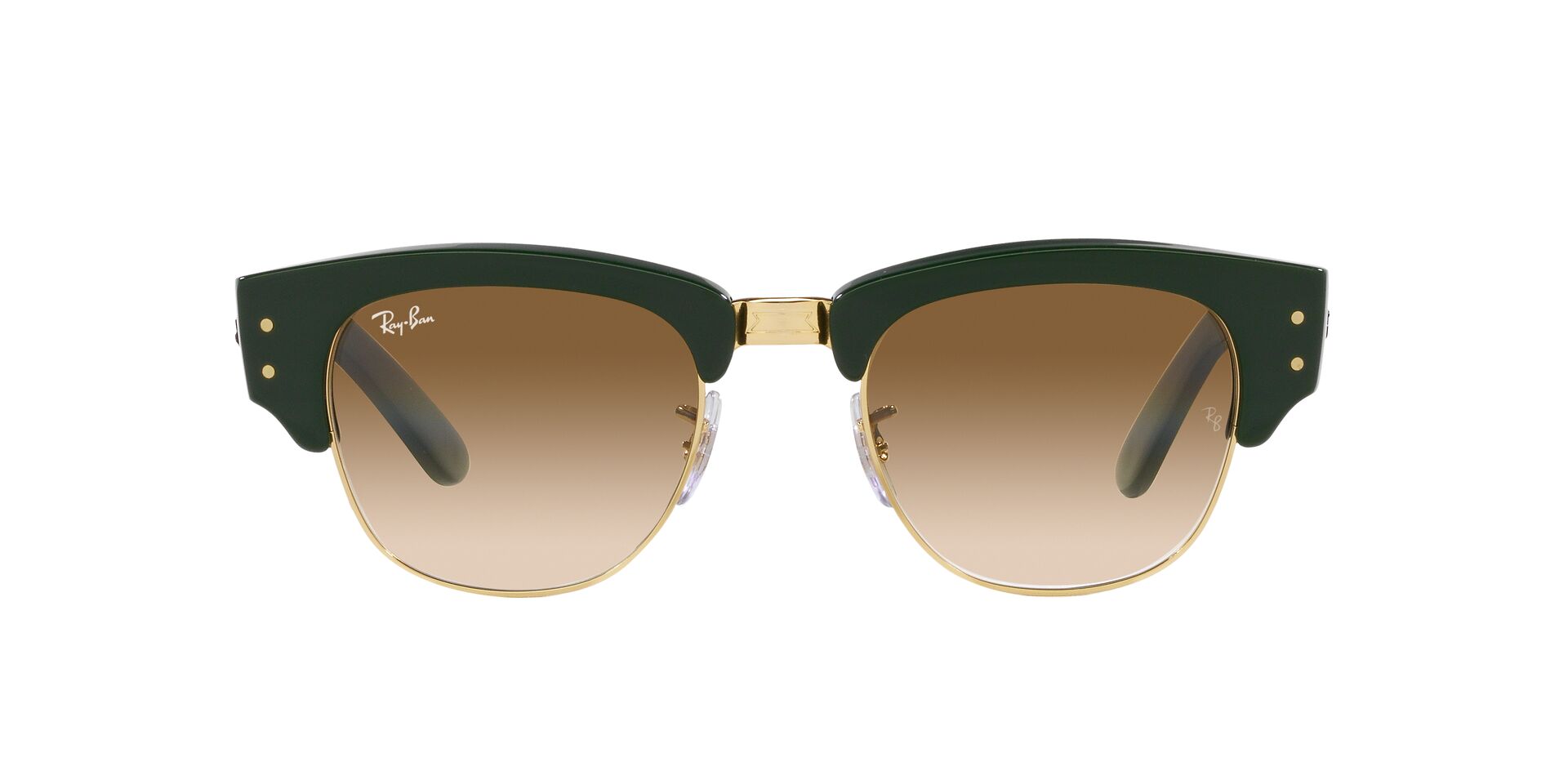 RB-0316S 136851 GREEN ON ARISTA(CLEAR GRADIENT BROWN 50*21, Verd, hi-res image number 1