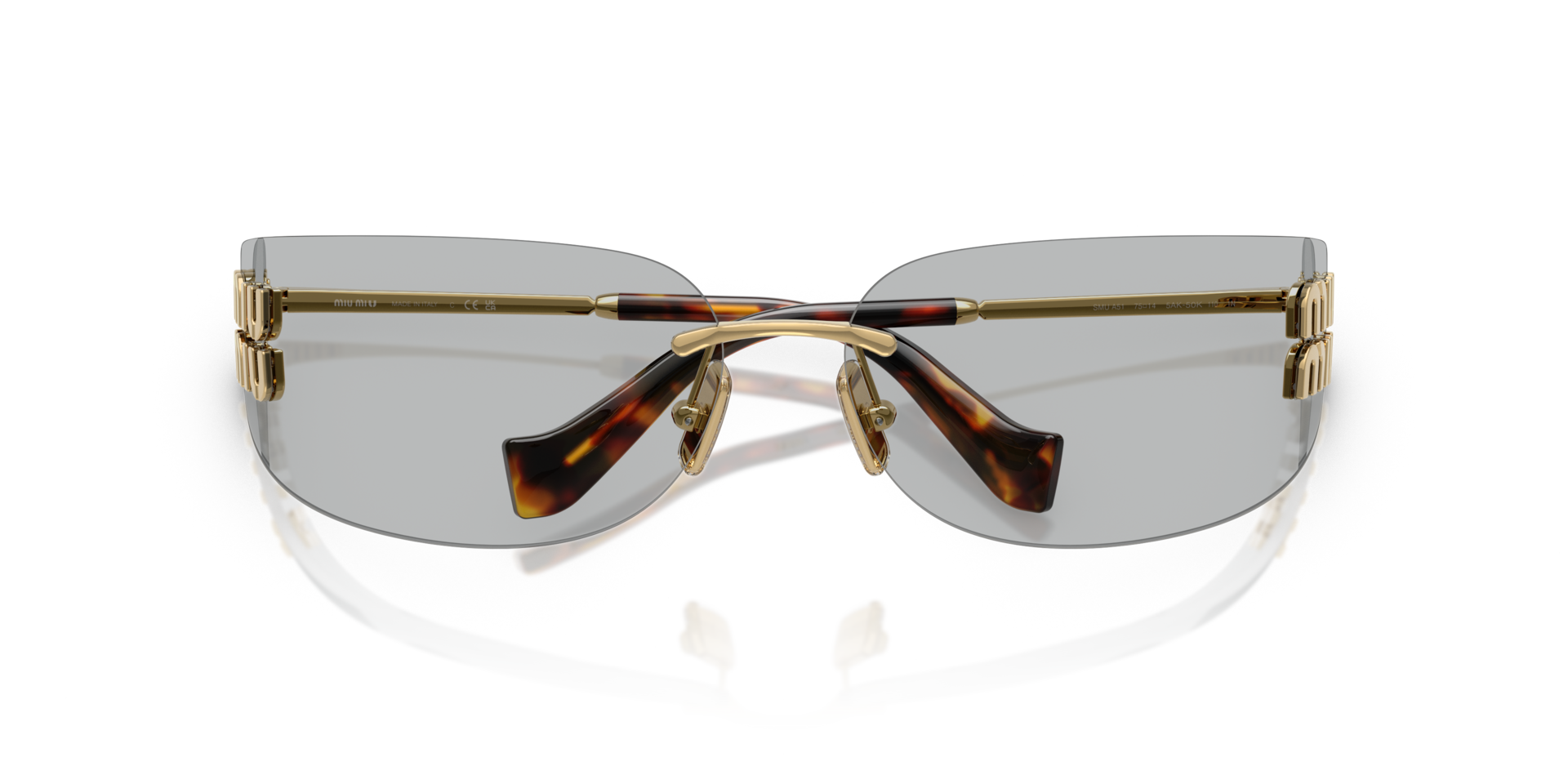MIUMIU-A51S/S 5AK20P GOLD 75*14, Daurat, hi-res image number 4