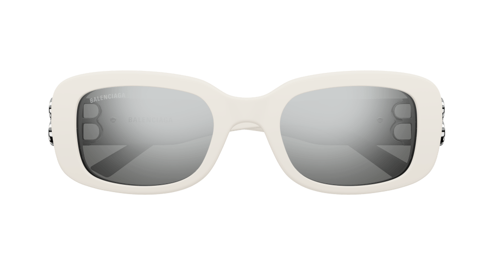 BALENCIAGA-BB0310S/S 003 WHITE SILVER(SILVER 53*22, Blanc, hi-res image number 1