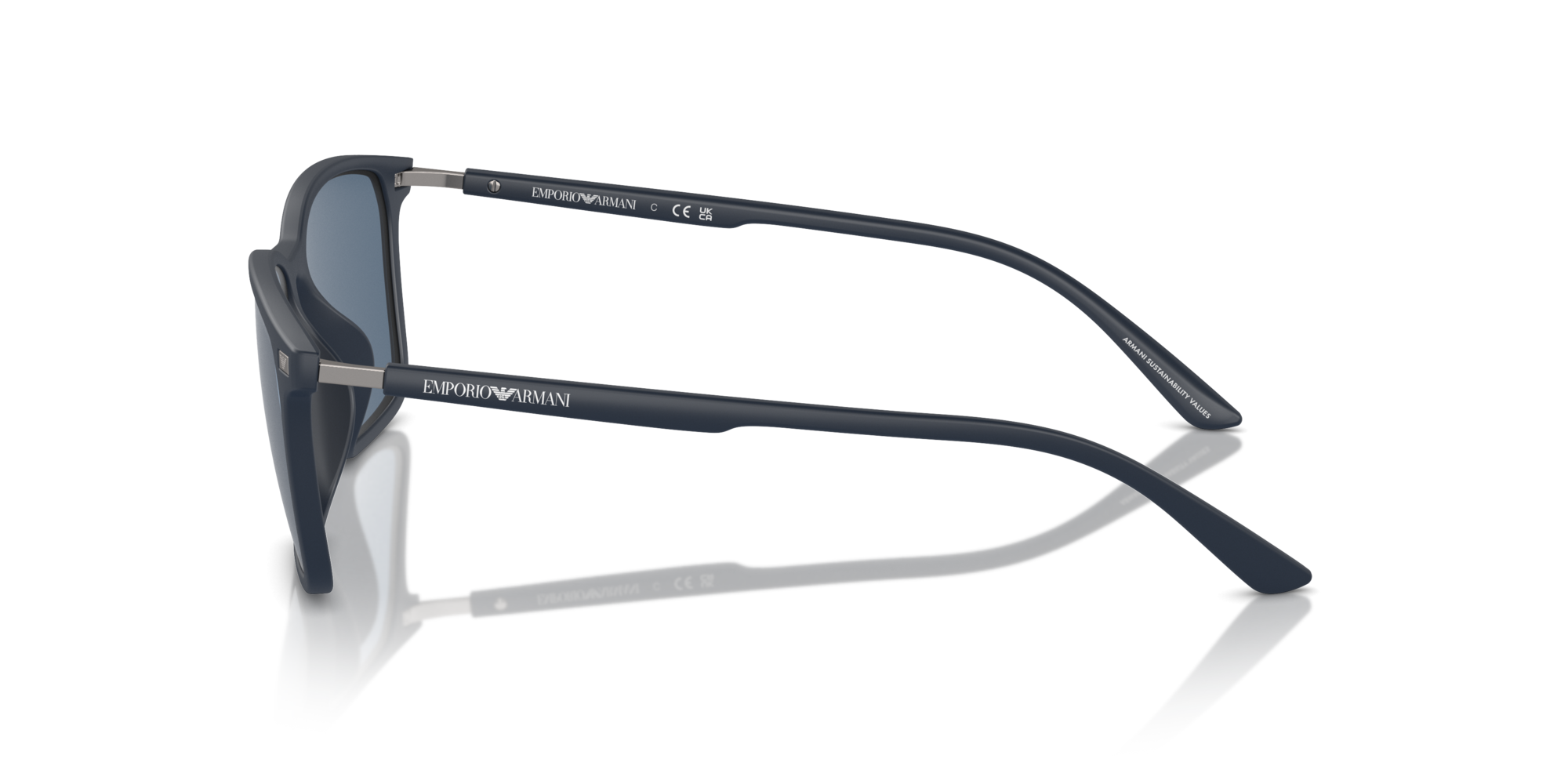 EMPORIO-4223U/S 508880 MATTE BLUE(DARK BLUE 56*18, Blau mat, hi-res image number 2
