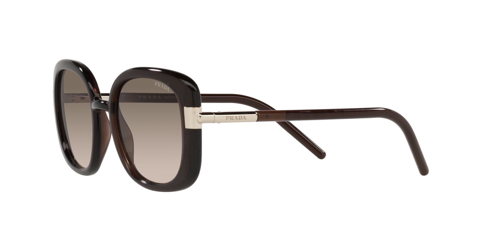 PRADA-04WS/S 05M3D0 DARK BROWN CRYSTAL(BROWN GRADIENT GREY 53*20, , hi-res image number 2