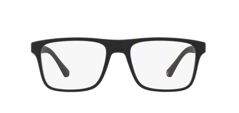 EMPORIO-4115/S 5042/1W MATTE (CLIP) BLACK 54*18, Negre-Vermell, hi-res image number 4
