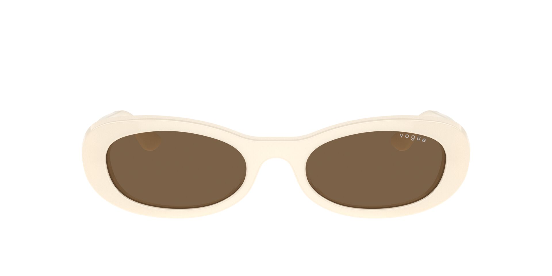 VOGUE-5582/S 316773 FULL IVORY/DARK BROWN 53*20, Marfil, hi-res image number 1