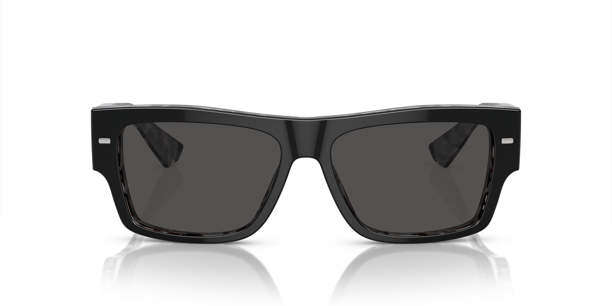 GABBANA-4451/S 340387 BLACK ON GREY HAVANA(DARK GREY 55*15, Negre | Gris Havana, hi-res image number 1
