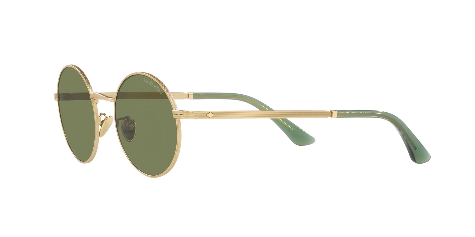 ARMANI-6140/S 30132A MATTE PALE GOLD(GREEN 50*20, Daurat, hi-res image number 10 ARMANI-6140/S 30132A MATTE PALE GOLD(GREEN 50*20, Daurat, hi-res image number 10